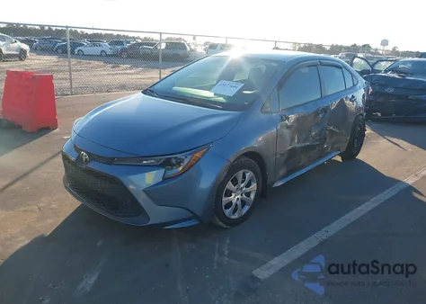 2021 Toyota Corolla Le из США, поврежденный, VIN 5YFEPMAE5MP217025